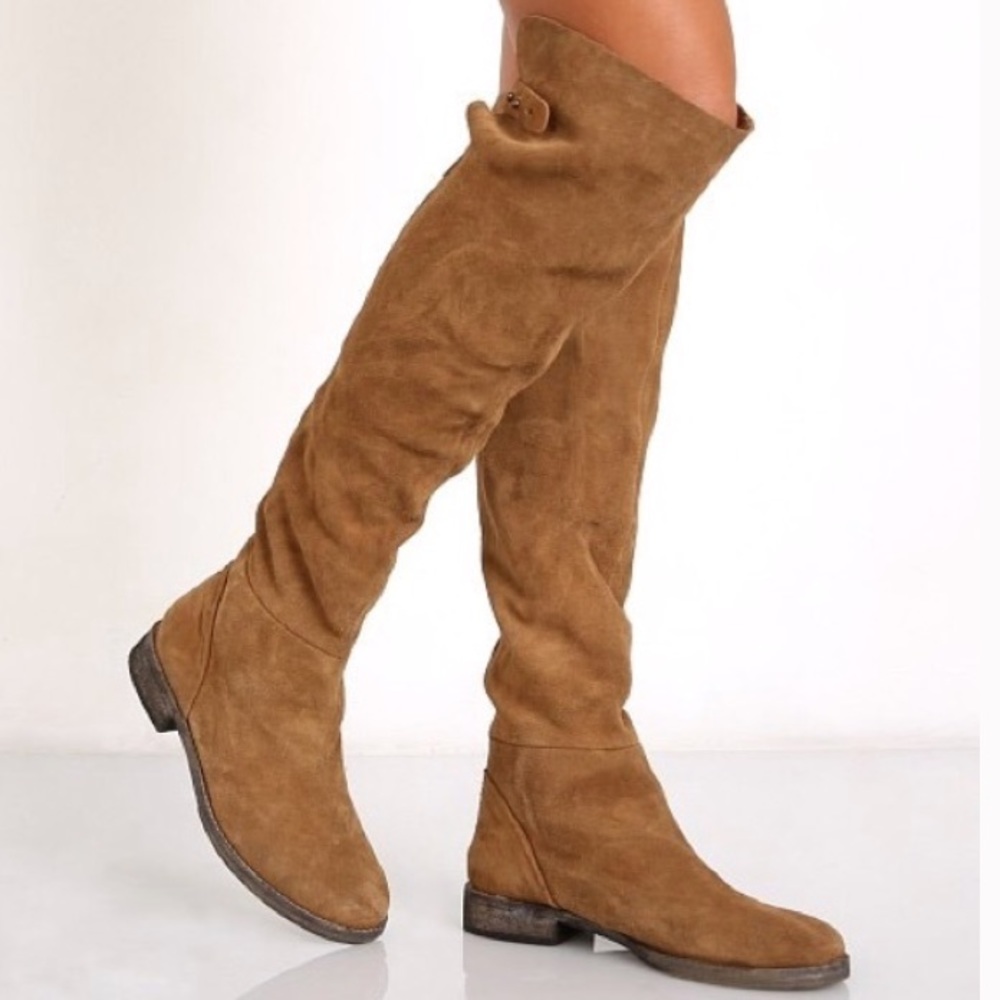 Free People over the knee boots